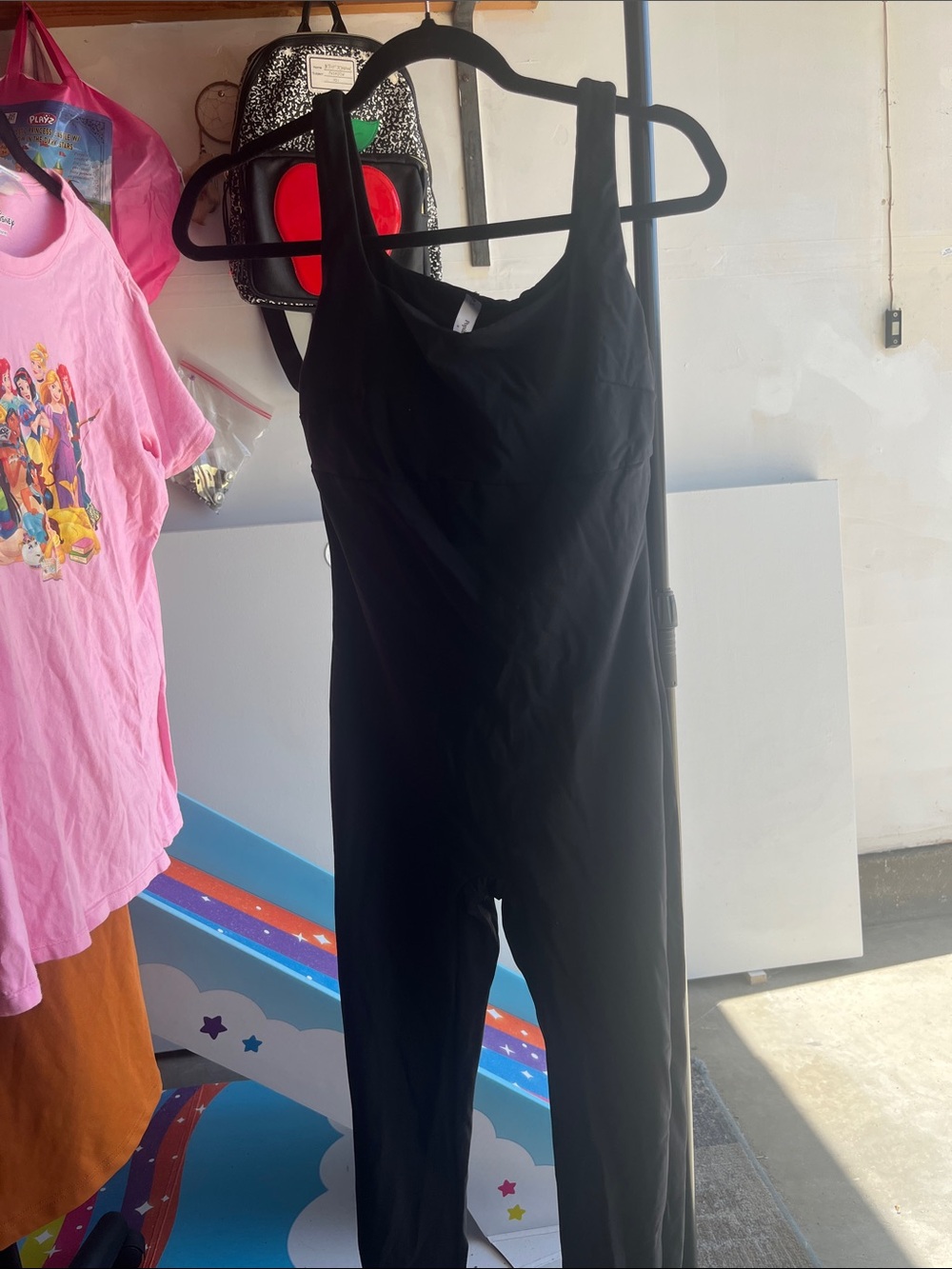 Women's Black Tank-Style Jumpsuit